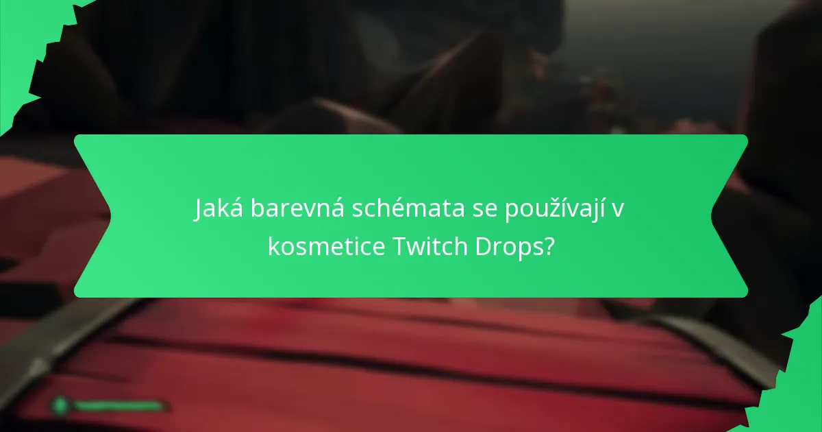 Jaké designové prvky definují kosmetiku Twitch Drops?